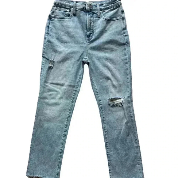 Women's Madewell The Perfect Vintage Light Blue Women's Jeans Size 26P - Picture 3 of 8